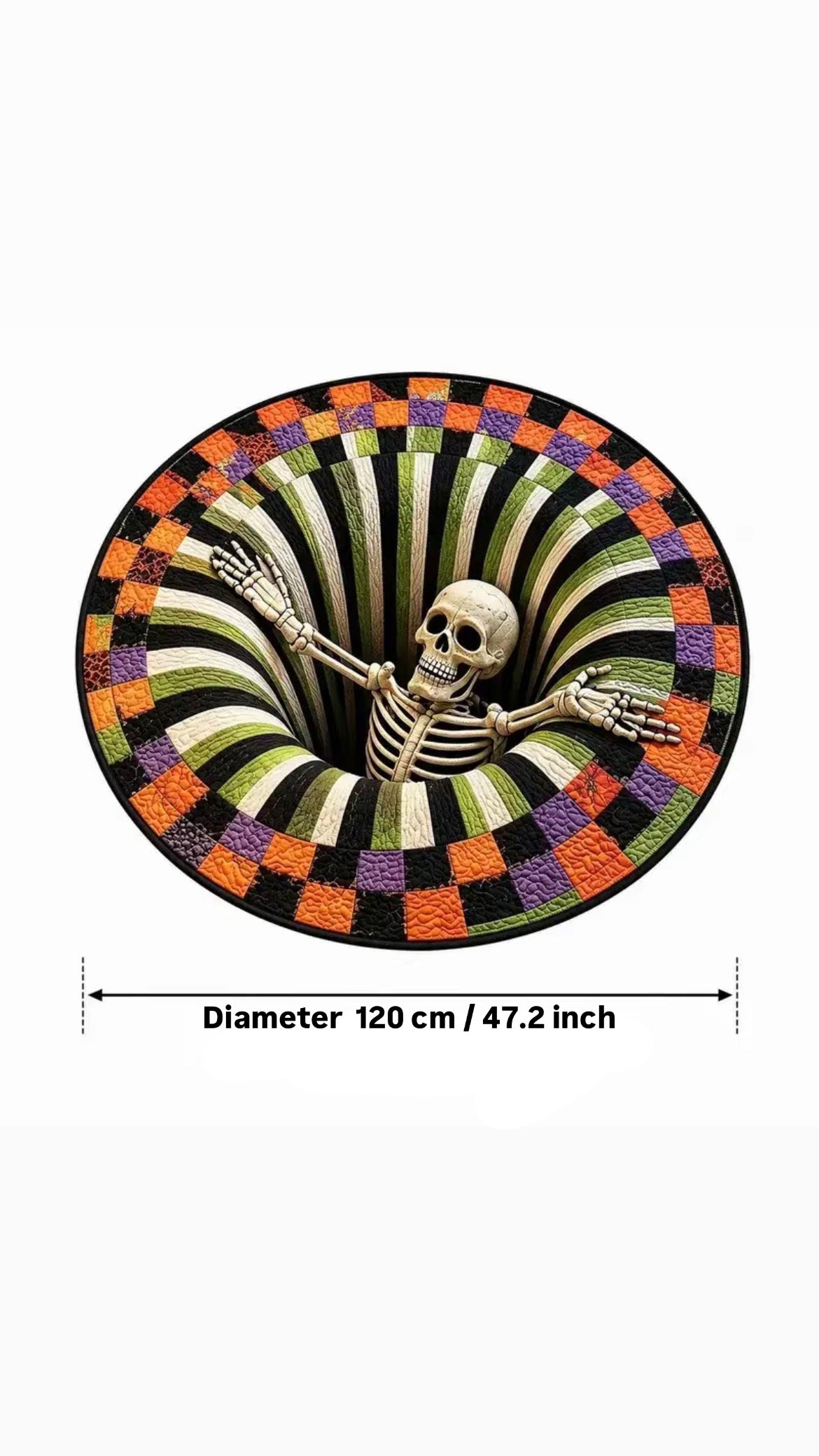 Falling Into the Void Rug